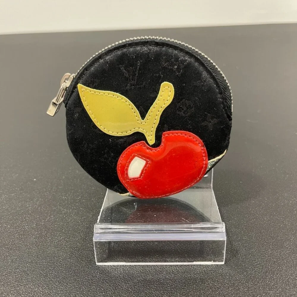 Louis Vuitton Mini Monogram Conte De Fees Apple Monogram Coins Purse (116721)